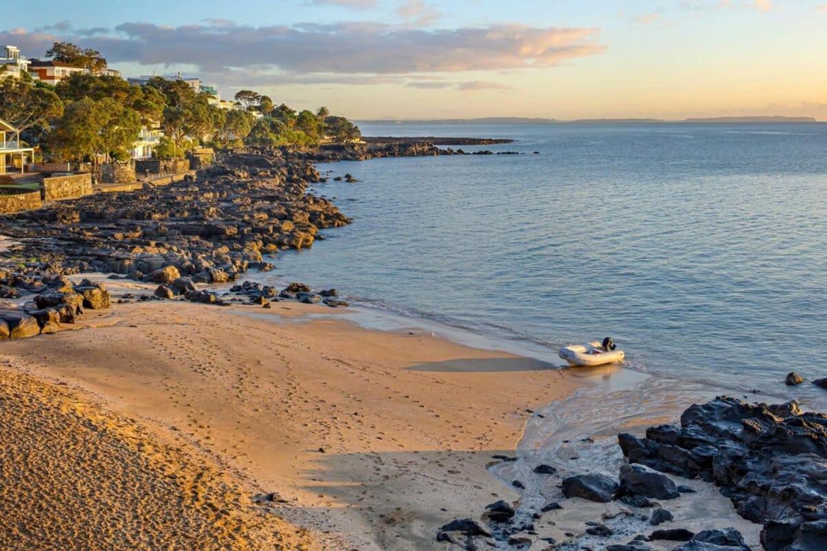 Takapuna Beachfront W Stunning Views Auckland Dış mekan fotoğraf